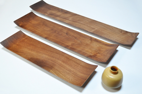 花台 床の間飾りオールナット すがたかたち