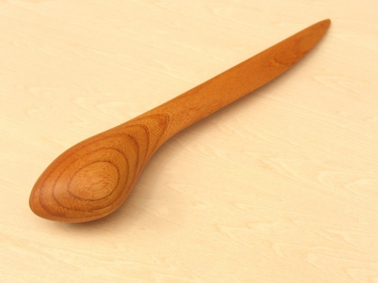 木製ペーパーナイフ=一文字=すがたかたち