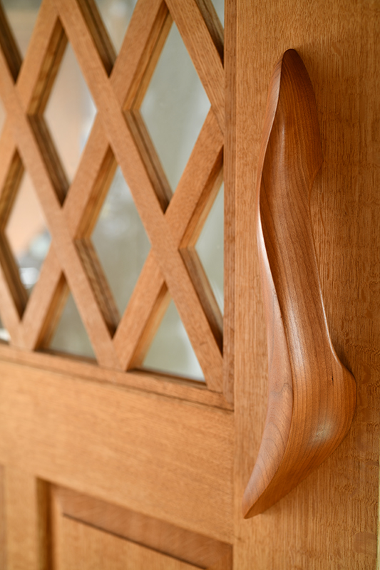 木製ドアハンドル=DH-L=すがたかたち