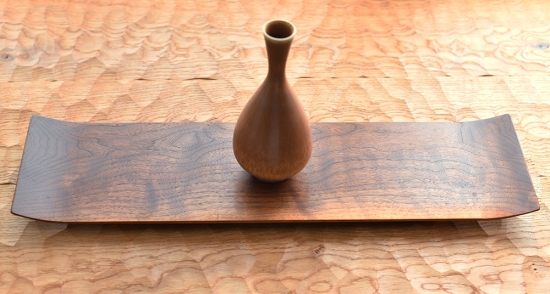 花台=床の間飾りオールナット=すがたかたち